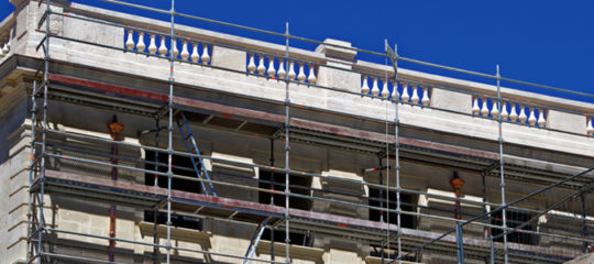 rénovation du bâtiment