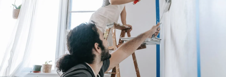 rénovation dans un appartement habité