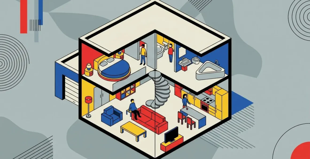 Illustration isométrique d